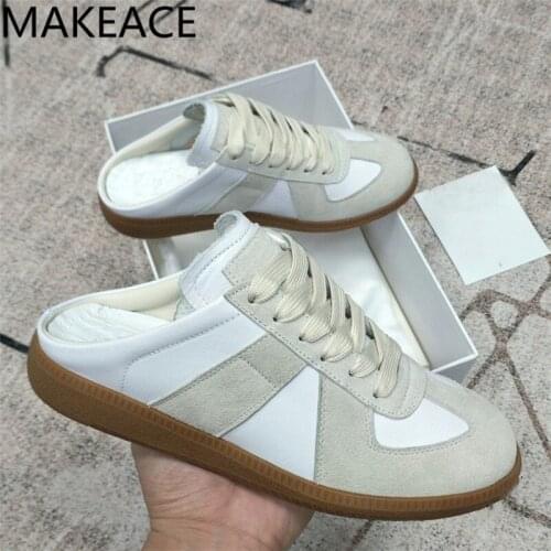 Autumn New Womens Sneakers Shallow Flat Casual For Lady Outdoor 2021 Luxury Brand New Design Female Semi-Trailer Shoes Woman