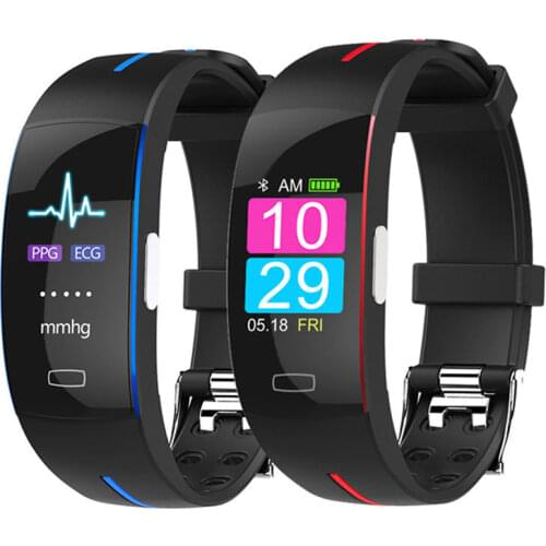New Smart Bracelet ECG Heart Rate Blood Pressure Fitness Tracker Pedometer Waterproof Smart Band For xiaomi Android IOS Phone