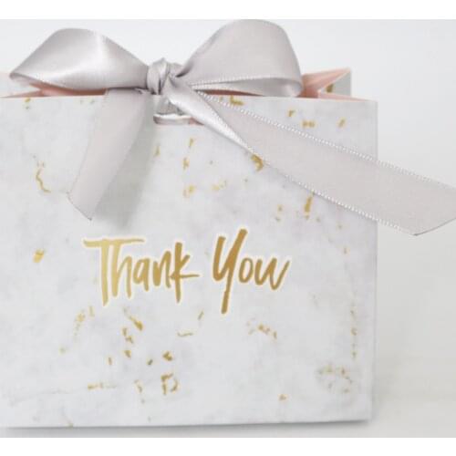 Wholesale eyelash boxes Mini Marble Gift Bag for Party Chocolate Paper Package/Wedding Favours candy Box eyelash storage case