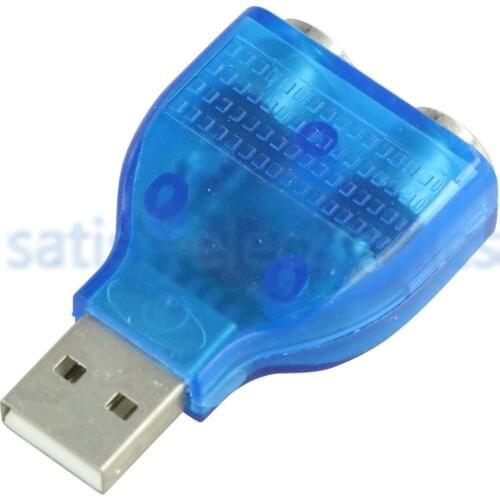 USB Male To Dual PS2 PS/2 Female Adapter Mouse Keyboard Splitter Converter NEW