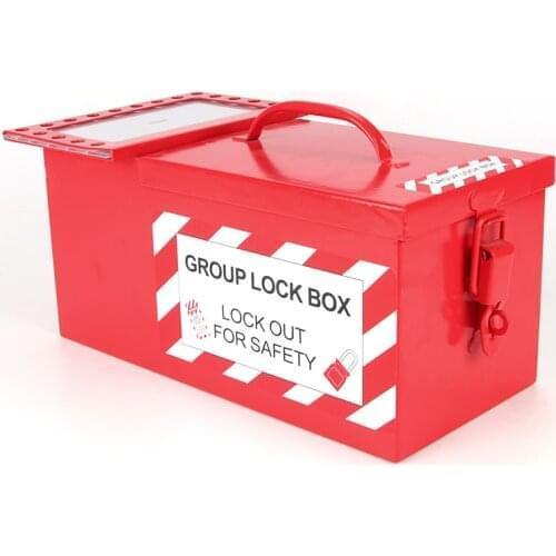 Lockey Portable Heavy Duty Steel Group Combined Lockout Storage Box