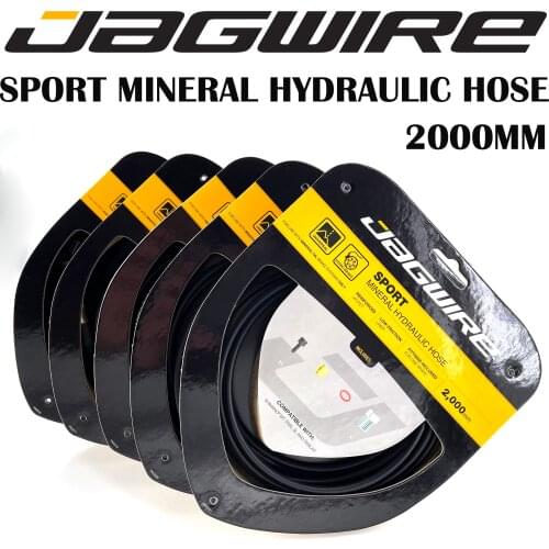 JAGWIRE Bicycle Disc Brake Tube 2M Bicycle Cuttable Hydraulic Disc Brake Tube Hose Cable Kit for SLX/XT/XTR Mountain Bike Brake