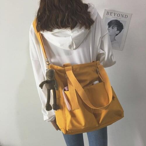 Korean Style Large Capacity Girl Shoulder Hand Bucket Bag Basket Female Crossbody Bags Casual New Messenger Bags Female Purses