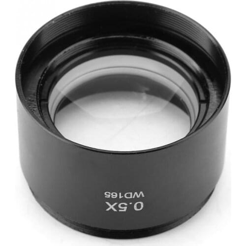 KP-0.5X Auxiliary Stereo Microscope Objective Lens for Industry Video Microscope 48mm Mounting Hot Sale