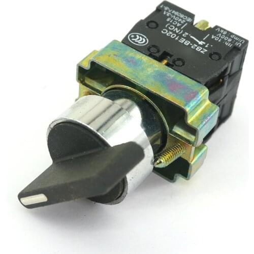 XB2BJ45C 1 NC + 1 NO 2 Positions Momentary Extended Lever Select Selector Switch