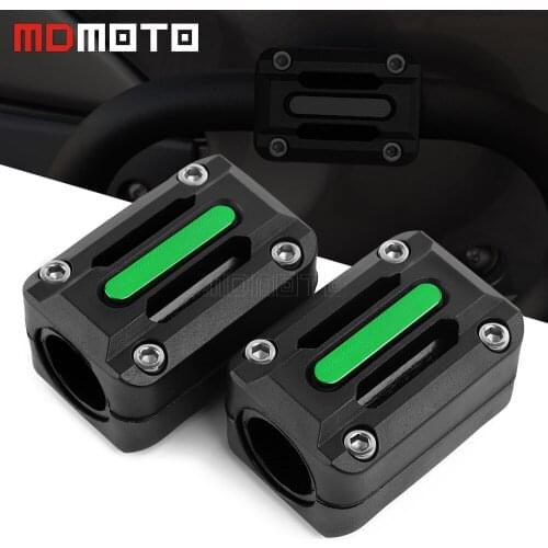 For kawasaki Versys 1000 Versys 650 Versys 300x Motorcycle Engine Guard Bumper Protection Decorative Block Crash Bar Decor