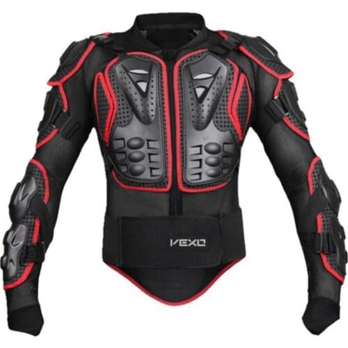 Vexo Full Protection Red black red 4 seasons motorcycle protective equipment armor