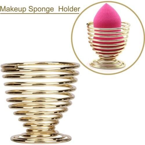 New 1pcs Beauty Makeup Sponge Blender Holder Drying Rack Stand, Makeup Sponges Stand, Powder Puff Sponge Support Display Stand,M