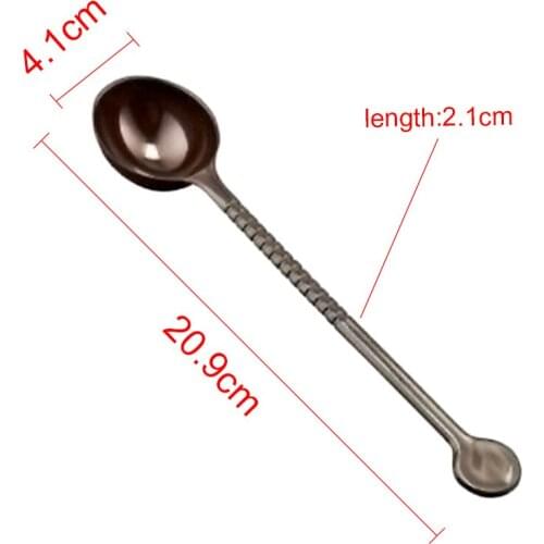 5pcs Measuring Spoon Fruit Powder/Coffee Espresso Scoop 10g Plastic 200mm Long Food Grade Plastic Small Kitchen Appliances