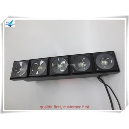 Free shipping 5x30w led pixel bar warm white led matrix strobe blinder light
