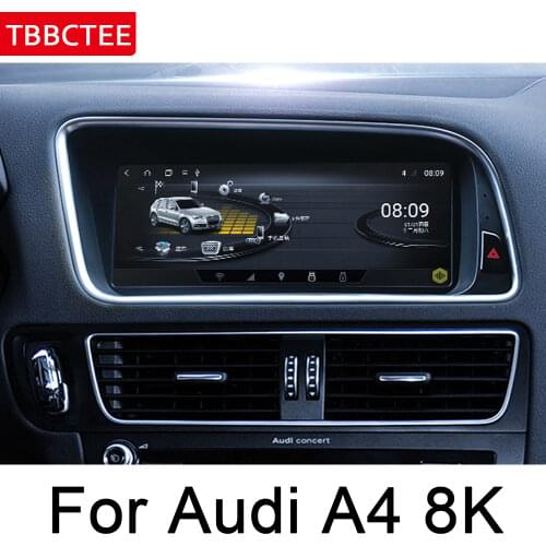 For Audi A4 8K 2008~2016 MMI Car Audio Multimedia player Android GPS Navigation map WiFi 3G 4G Bluetooth 1080P HD bluetooth