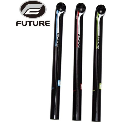 FUTURE full carbon road mountain bicycle seatpost UD gloss bike parts MTB bikes seatposts offset 5mm 27.2 / 30.8 / 31.6*400mm