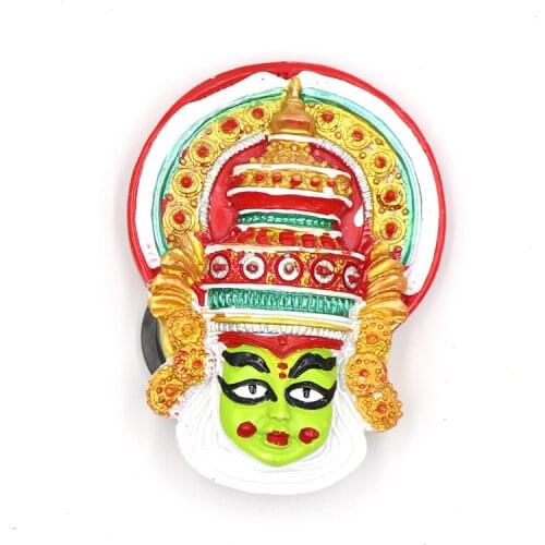 Indian 3rd Wave Souvenir 3D Printing Resin Magnetic Refrigerator Stickers Travel Viewpoints Gift Fridge Pasters Home Decoration