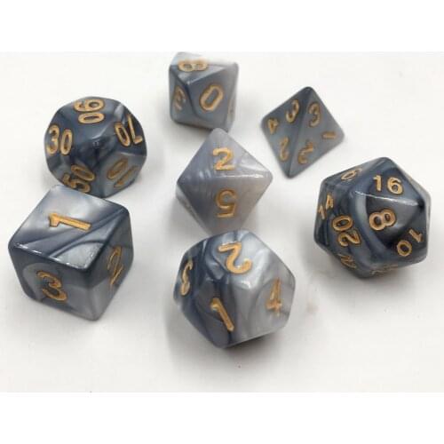 Rollooo Dice Two-Tone Black and White