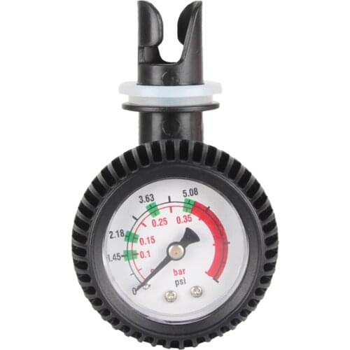 Kayak Canoe Air Pressure Gauge 0-5.08 PSI Barometer for Inflatable Boats Boards Rafts Kayaking Surfing Boats Accessories