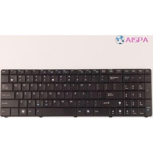 New US Laptop Keyboard For ASUS K50 K50I K50C K50AB K50AD K50AF K50IN K50IJ P50 P50IJ Black Original