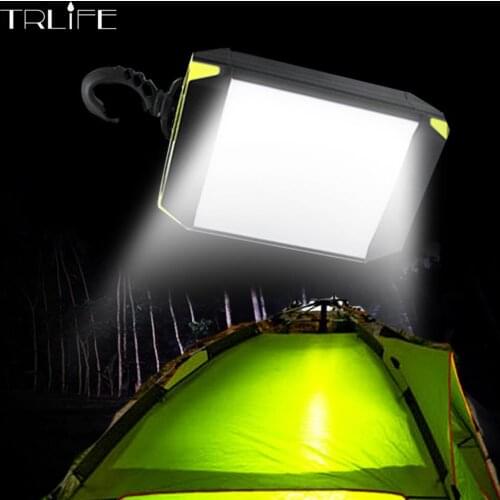 2020 Flasher Mobile Power Bank Flashlight USB Port Camping Tent Light Outdoor Portable Hanging Lamp 30LEDS Lantern Camping Light