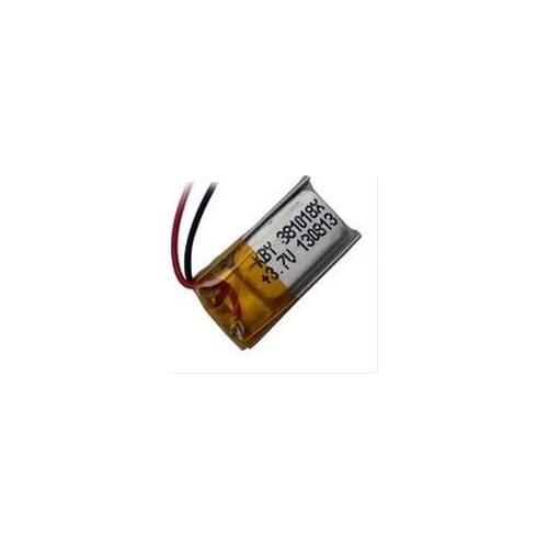 New 3.7 V 381018 3.7V 50mah with protection board ,used for bluetooth MP3,MP4 lithium battery 2pcs/lot