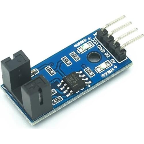 1pcs IR Infrared Slotted Optical Speed Measuring Sensor Optocoupler Module For Motor Test PIC AVR