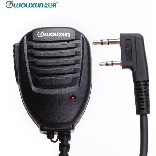 Original Wouxun Handheld Microphone -26 Speaker MIC for Wouxun KG-UVD1P KG-UV6D KG-UV8D KG-UV899 KG-UV9D PLUS Walkie Talkie