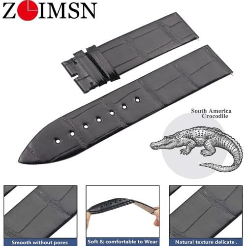 ZLIMSN Original replacement alligator strap For FRANCK MULLER FM3002 Providing Private Customization Service Watchband