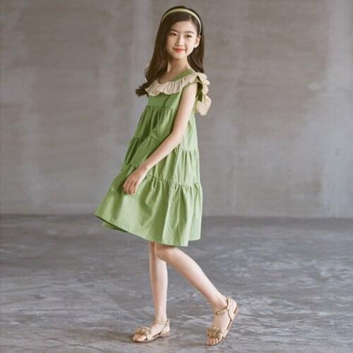 Girl Dress Toddler Girl Fall Clothes 2021 Baby Girl Clothing Korean Baby Clothes Big Girls Clothes Size 6/10