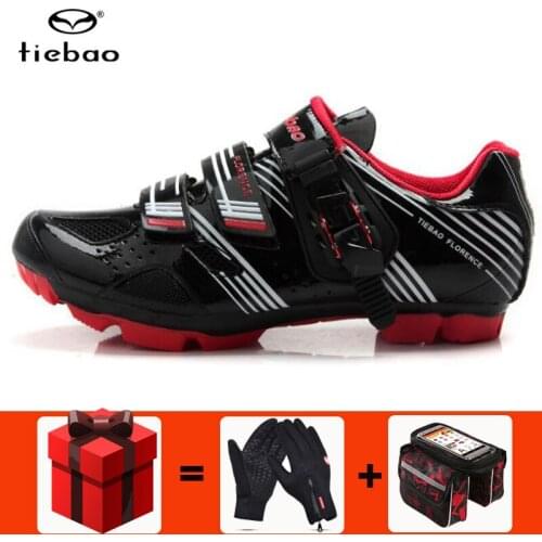 TIEBAO Cycling Shoes Men Sneakers Women Mountain Bike Chaussure Vtt Bicicleta Sapatilha Ciclismo MTB Sports Bicycle Shoes
