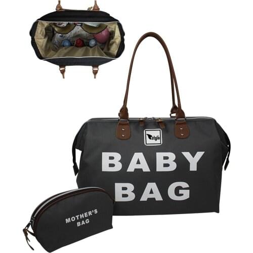 Mother Baby Care Woman Bag Non-staining Waterproofing Carcinogenic and Phthalate-Free Fabric