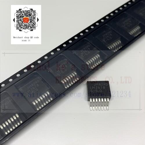 [5pcs-10pcs]100%New original; LM2678S-5.0/NOPB LM2678S-5.0 LM2678 S-5.0 - IC REG BUCK 5V 5A 260kHz TO263-7/TO-263CA