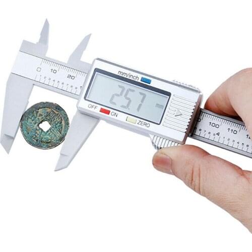 6inch 150mm LCD Digital Electronic Carbon Fiber Vernier Caliper Gauge Micrometer