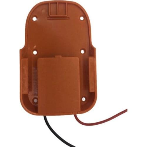 Battery Adapter for AEG/Ridgid Battery DIY 18V Power Tool Battery Converter 12 Awg Wires Connector Conversion with Fixing Holes