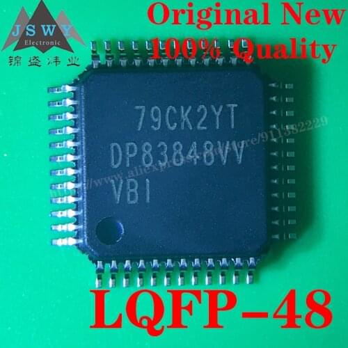 DP83848IVV Semiconductor Communication and Network IC Ethernet IC Chip Use the for module arduino nano Free Shipping DP83848IVV
