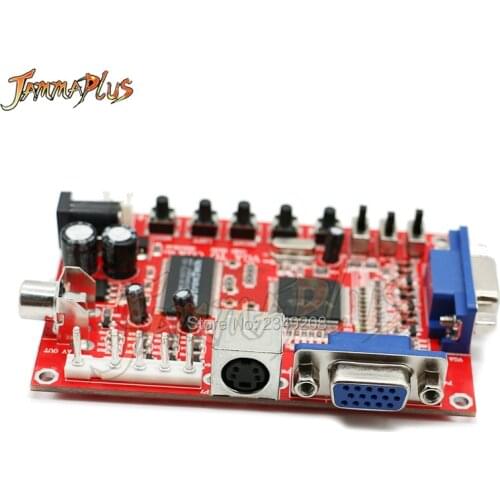 GBS-8100 Arcade Converter VGA CGA/CVBS/S-VIDEO High Definition Arcade Game Video Converter Board for LCD To CRT
