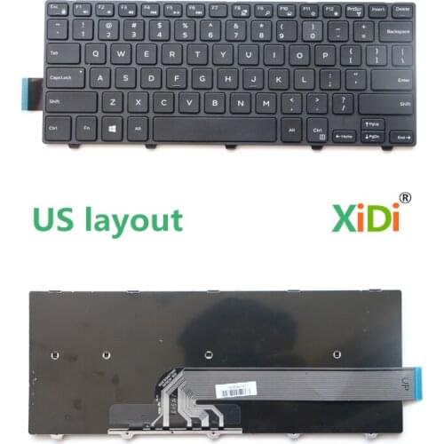 NEW US Laptop Keyboard for DELL inspiron 3458 3451 3443 3449 3441 5442 5443 5445 5447 5451 Laptop Keyboard