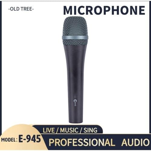 Top Version E945 Microphone Dynamic Cardioid Professional Vocal Microphone Karaoke Wired Grade A Quality Performance Live Sennh