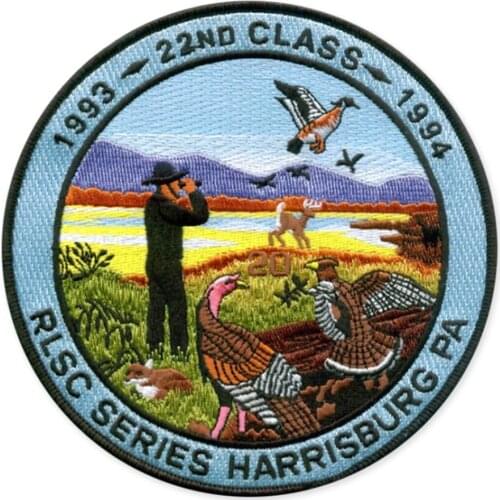 Custom Embroidered Logo Patches Iron on velcro Customized Embroidery Design