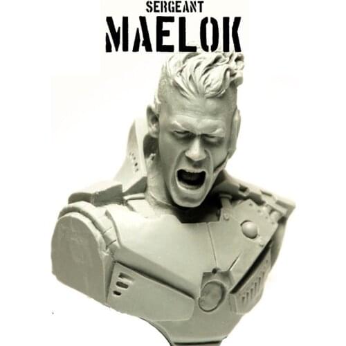 Unassambled 1/10 modern man with coat bust Resin figure miniature model kits Unpainted