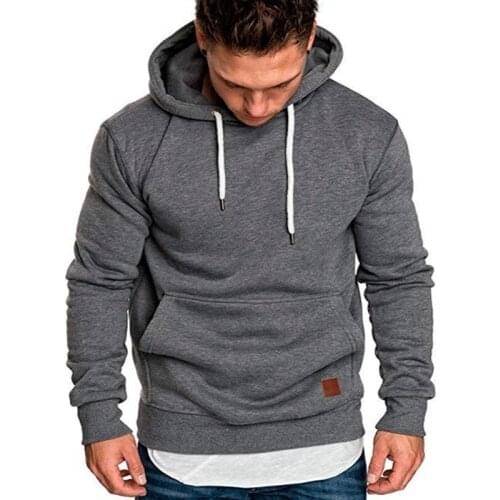 RONGEYU Men's Sweatshirts With Collar