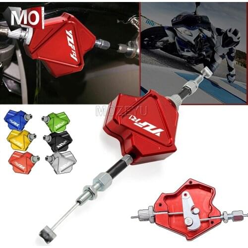 Motorcycle CNC Stunt Clutch Lever Easy Pull Cable System For Yamaha YZF R1 YZF-R1 YZFR1 1999-2008 2000 2001 2002 2003 2004 2005