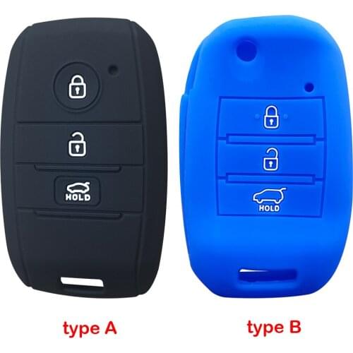 Silicone Key Cover Case For Kia Sportage Ceed Rio 4 X Line Cerato Soul K3 River K3S Carens for For KIA Sid Key Holder Car Case