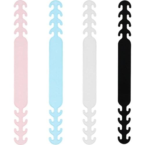 10pcs Strap Extender Anti-slip Ear Protector Decompression Holder Hook Ear Strap Accessories Ear Grips Extension Mask Buckle