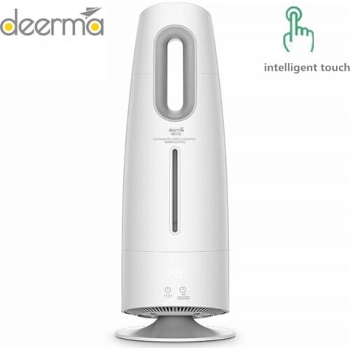 Deerma Home Air Humidifier Mist Maker Touch Screen 4l Oil Diffuser Air Purifying Air-conditioned Rooms Office Household