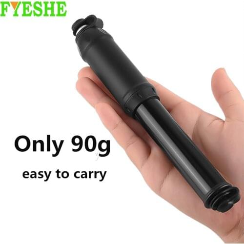 Bicycle Pump Mini Bike Pumps 100psi High-pressure Bike Air Shock Pump Tires Inflator Schrader Presta Valve MTB Road Cycling Pump