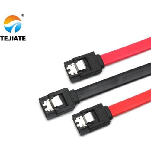 2PCS High-speed SATA2.0/3.0 Data-line Transfer-wire Solid-state Disk Serial Port Cable