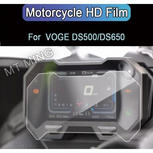 Motorcycle PET Film Screen Protector Scratch Protection For Voge 500DS 650DS accessories
