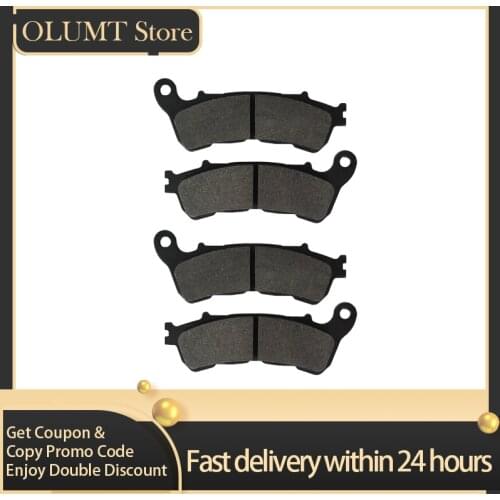 1/2 Pairs Motorcycle Front Brake Pads For HONDA ST1300 ST1300A ABS 2008 2009 2010 2011 2012 2013 ST 1300 A Pan European 2014