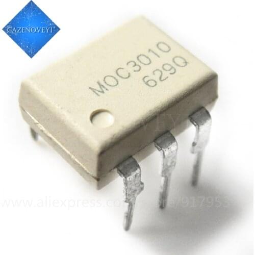10pcs/lot MOC3010 MOC 3010 DIP-6 SMD-6