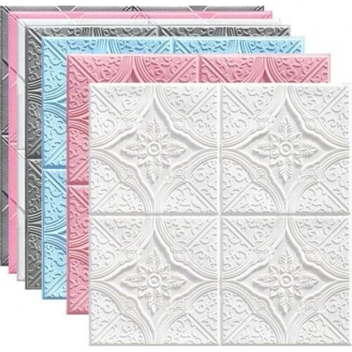 3D Self-adhesive Four-leaf Clover Wall Sticker Three-dimensional Soft Bag Suitable for Home Bedroom Living Room Decoration