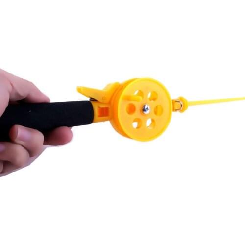 HENGJIA 5pcs 34cm hard mini ice fishing rods fly pike carp trout catfish isca pesca accessories fishing tackles