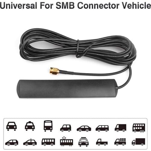 Kebidumei 10Pcs LTE 3G GSM Antenna Aerial Amplifier SMA Connector Internal Thread Adapter 3M Cable 900/1800/2100MHz 3DBi 3-5V